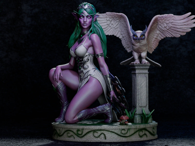 Tyrande Whisperwind - Warcraft (SFW/NSFW 18+ Only) - 1:6 Scale Figure