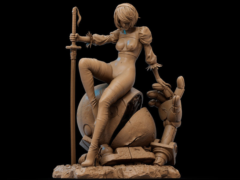 YoRHa No.2 Type B - Nier Automata (SFW/NSFW 18+ Only) - 1:6, 1:9 Scale Figures & Bust