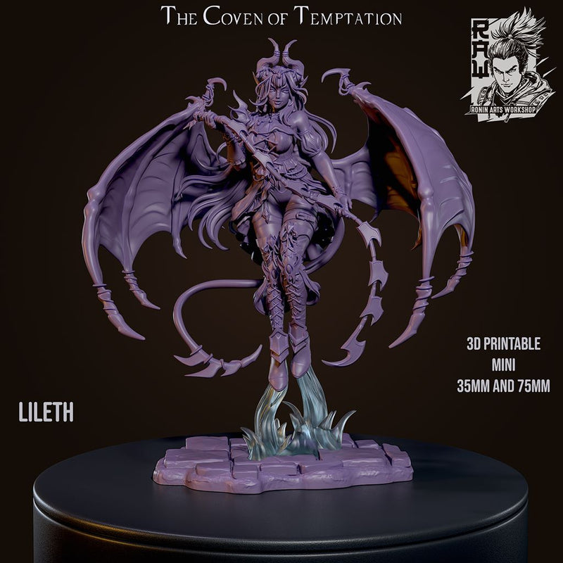 Succubus Lileth (SFW/NSFW 18+)