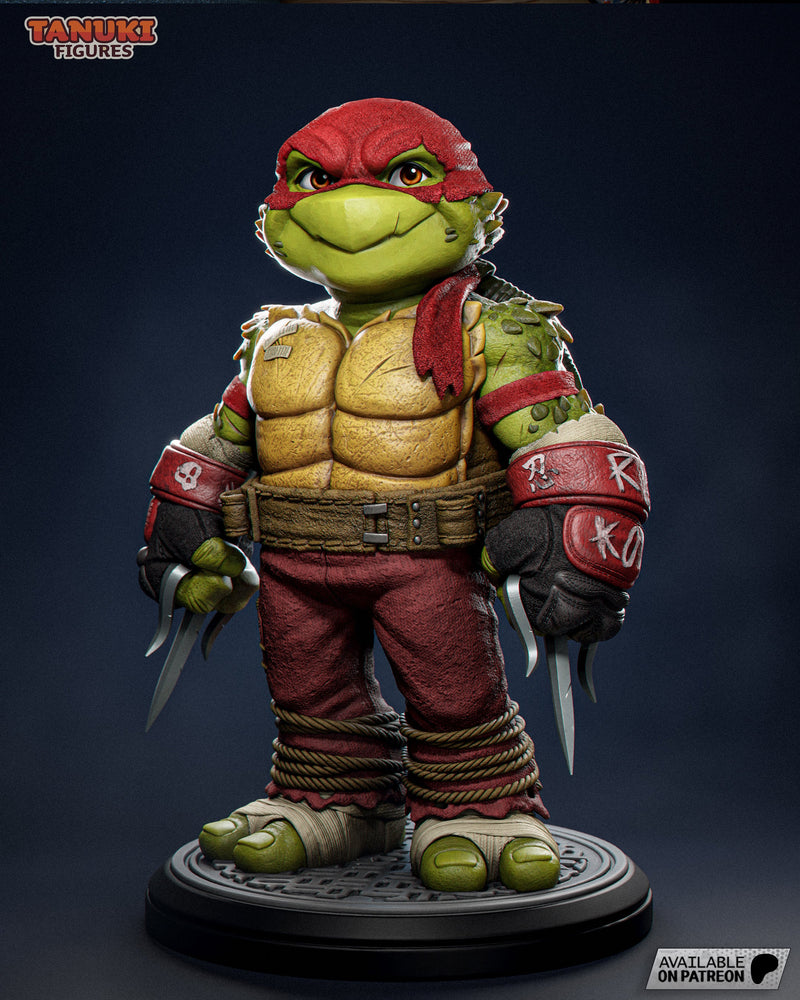 Toon Raphael - Ninja Turtles - 1:12 Scale