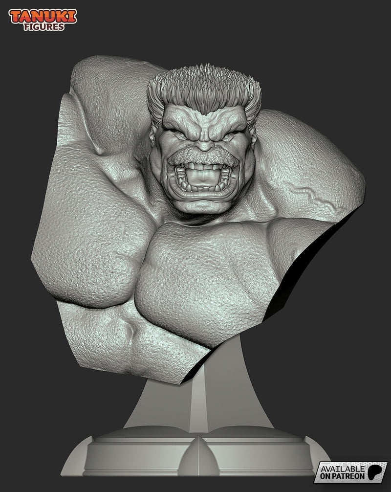 Red Hulk - Marvel Comics - 1:6 Scale & Bust