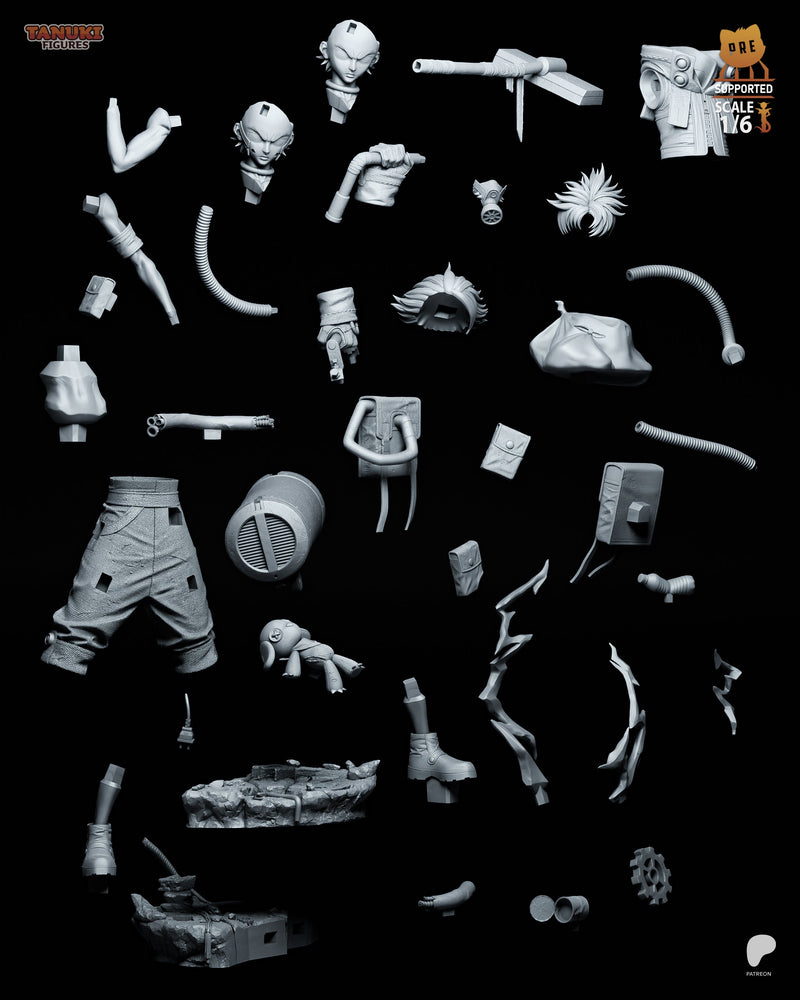 Rudo - Gachiakuta - 1:6 Scale & Bust