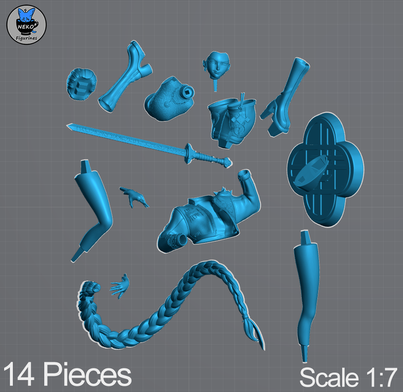 Rumi - K-Pop Demon Hunters - 1:7 Scale