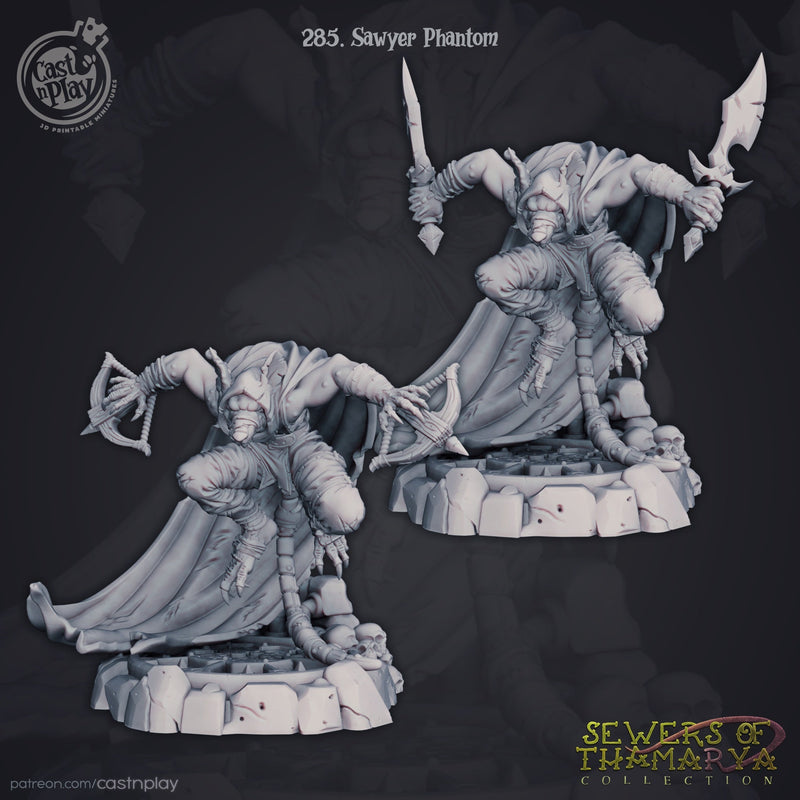 Sawyer Phantom – Sewer Assassin Miniature Set