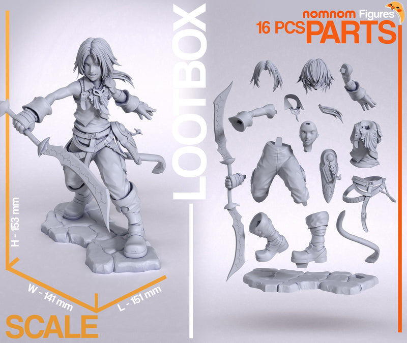 Zidane - Final Fantasy IX - 1:10 Scale