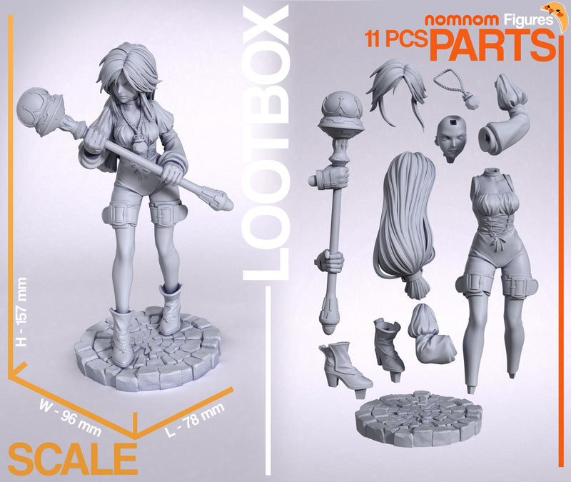 Garnet Til Alexandros - Final Fantasy XVII - 1:10 Scale