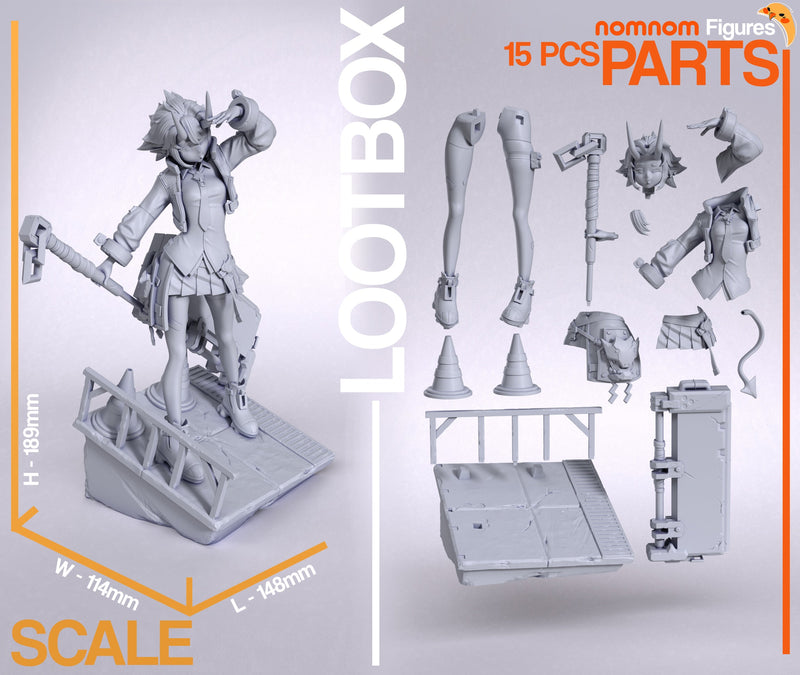 Soukaku - Zenless Zone Zero - 1:10 Scale