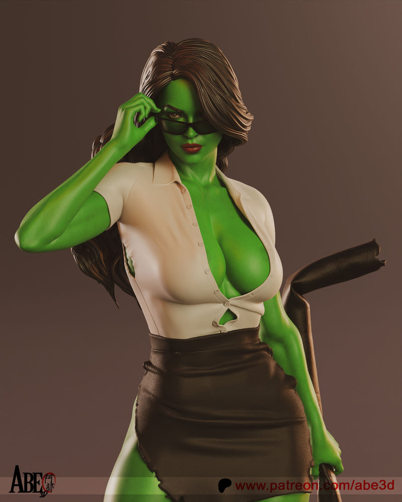 She Hulk - Marvel Comics (SFW/NSFW 18+ Only) - 1:4 Scale