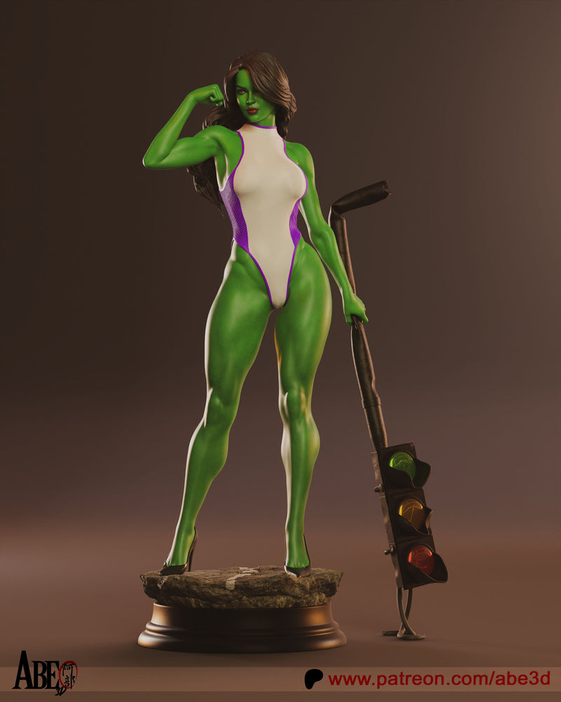 She Hulk - Marvel Comics (SFW/NSFW 18+ Only) - 1:4 Scale