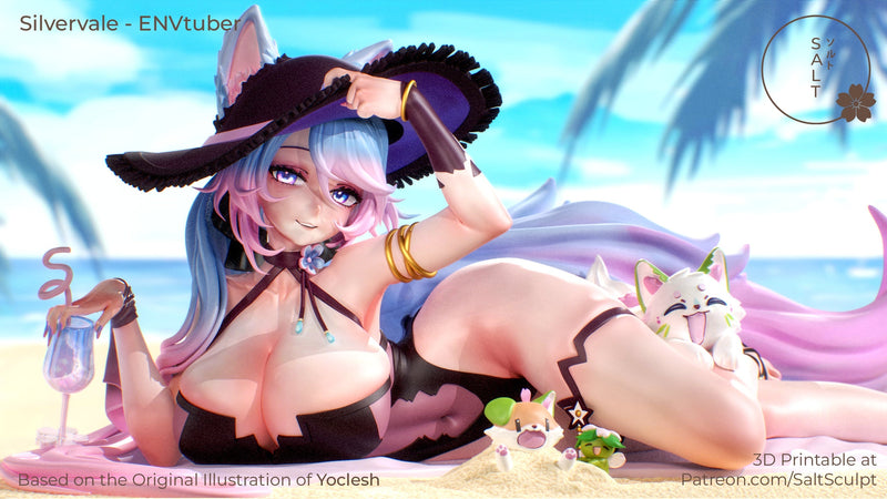 Silvervale - Vtuber (SFW/NSFW 18+ Only) - 1:7 Scale Figure
