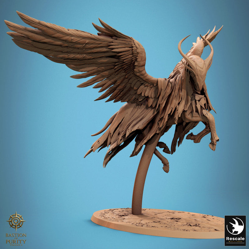 Sky Sentinels - Angelic Mounted Beasts