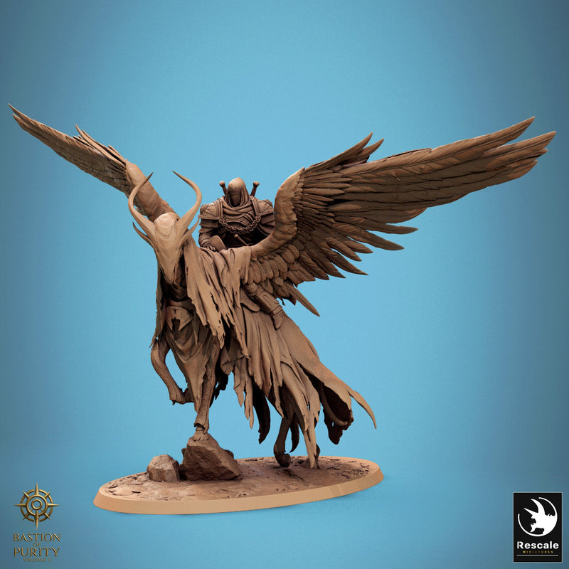 Sky Sentinels - Angelic Mounted Beasts