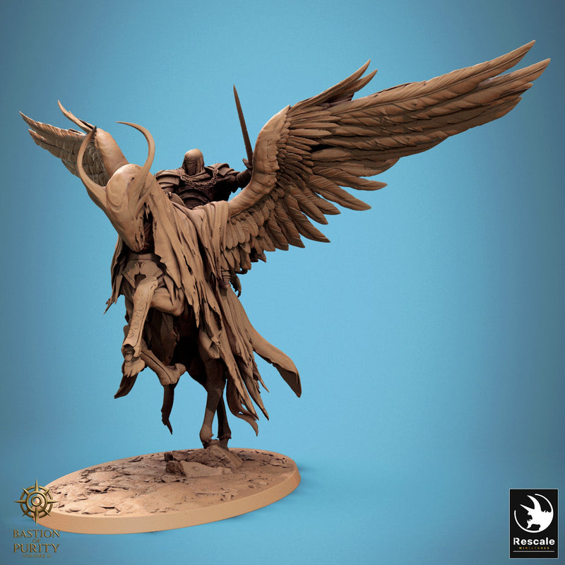 Sky Sentinels - Angelic Mounted Beasts