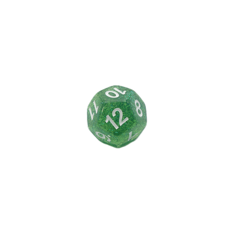 Spearmint Drop - 7 Piece DnD Dice Set | Acrylic RPG Gaming Dice
