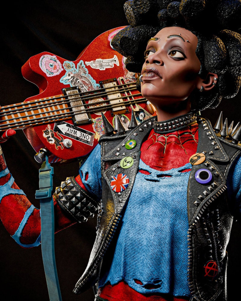 Spider Punk - Marvel Comics -  1:6, 1:9 Scale Figures & Bust