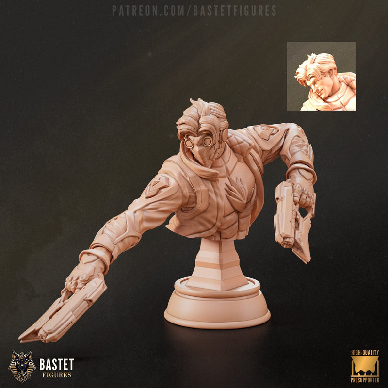 Starlord - Marvel Rivals - 1:8 Scale, Bust