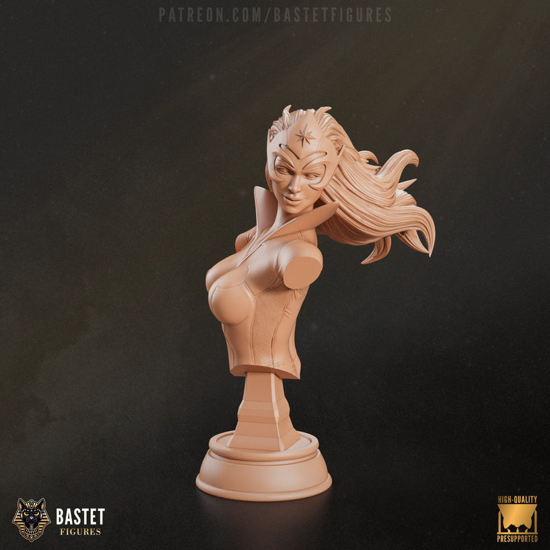 Star Sapphire - DC Comics - 1:9 Scale Figure & Bust