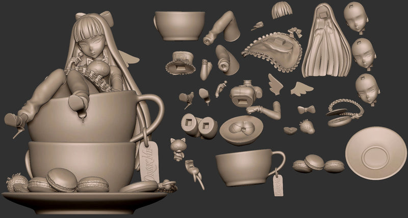 Anarchy Stocking - Panty and Stocking with Garterbelt - 1:7 Scale