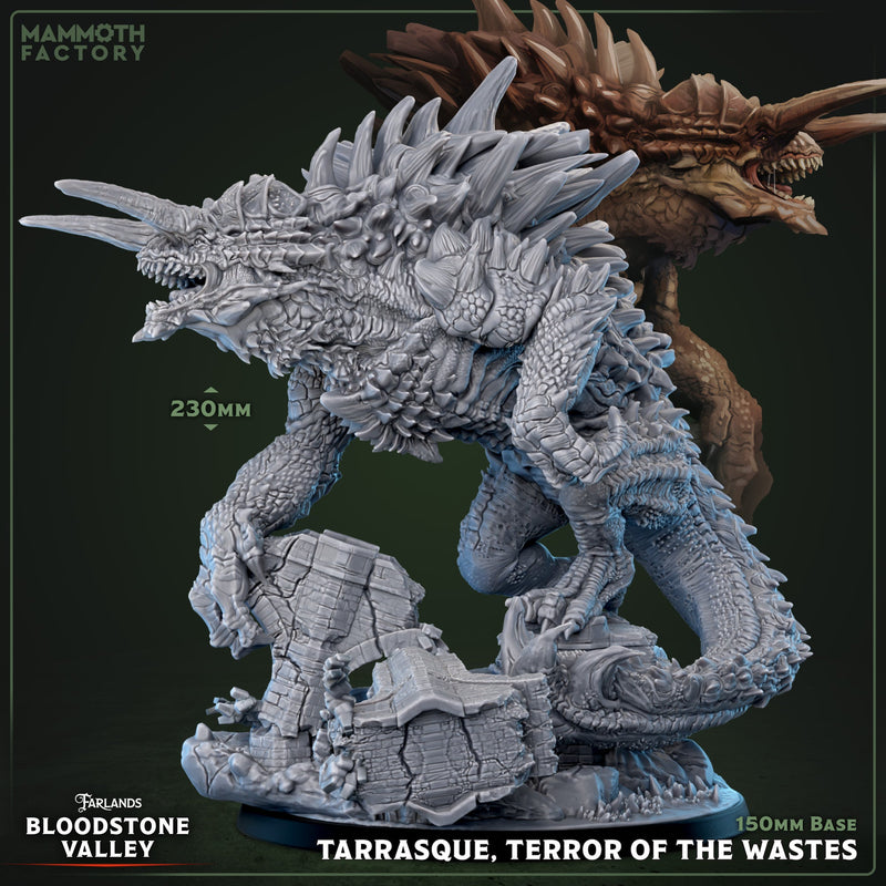 Tarrasque, Terror of the Wastes - Colossal Monster Miniature