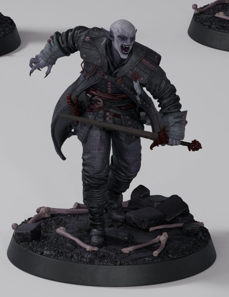 Nocturne Assembly – Vampiric Thrall Soldiers – Miniatures