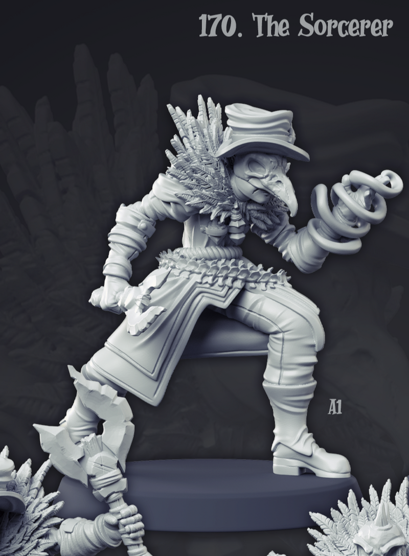 The Sorcerer – Demon Hunter Miniature Set