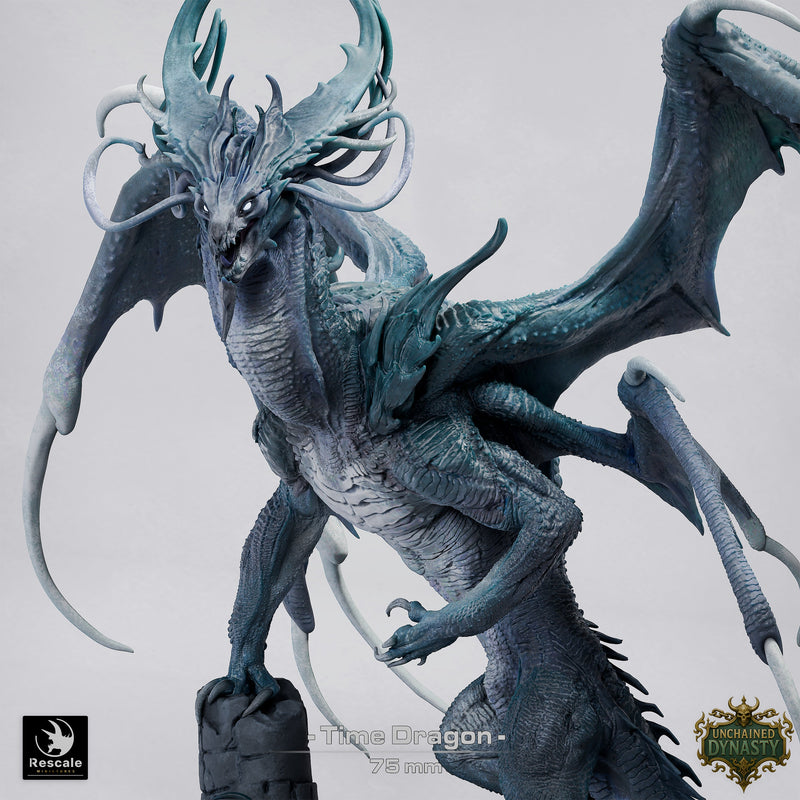 Time Dragon – Chronal Dragon Boss – High Fantasy Monster Miniature