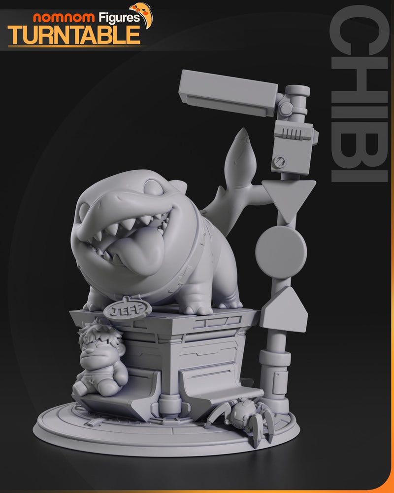 Chibi Jeff the Shark - Marvel Rivals