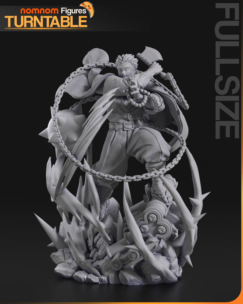Gyomei - Demon Slayer / Kimetsu no Yaiba - 75mm, 1:10 Scale & Bust