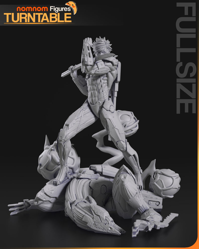 Raiden - Metal Gear Solid - 75mm, 1:10 Scale, Bust