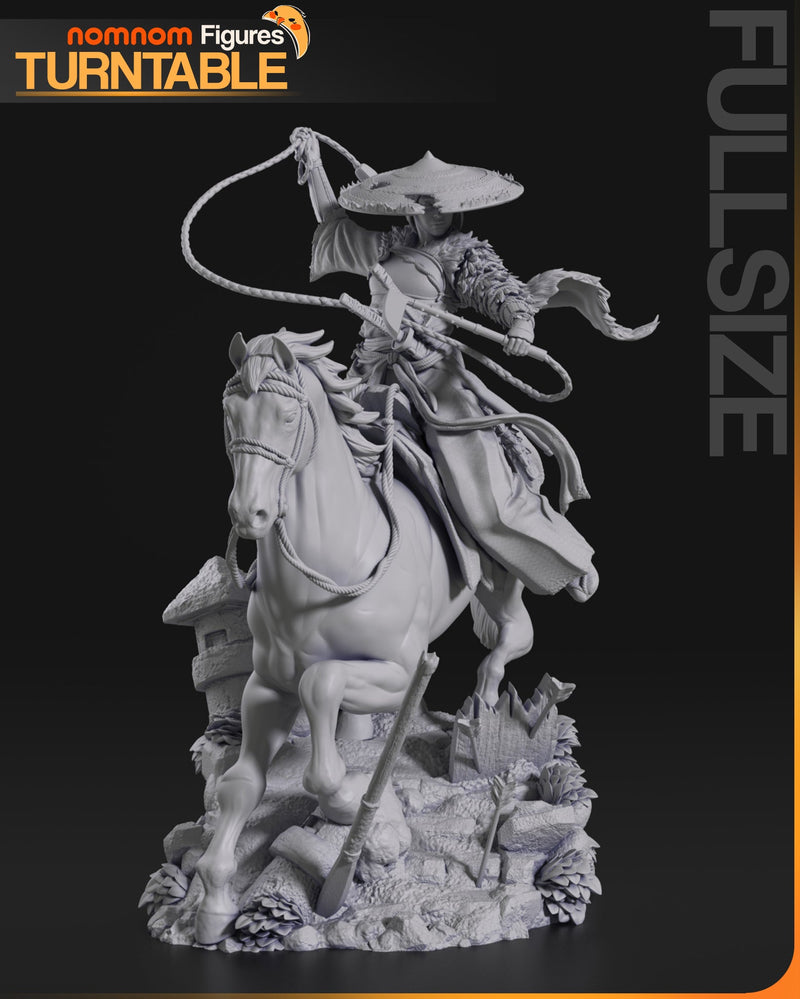 Atsu - Ghost of Yotei - 75mm, 1:10 Scale, Bust