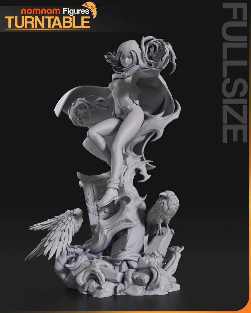 Raven - Teen Titans - DC Comics - 1:10, 75mm Scale & Bust