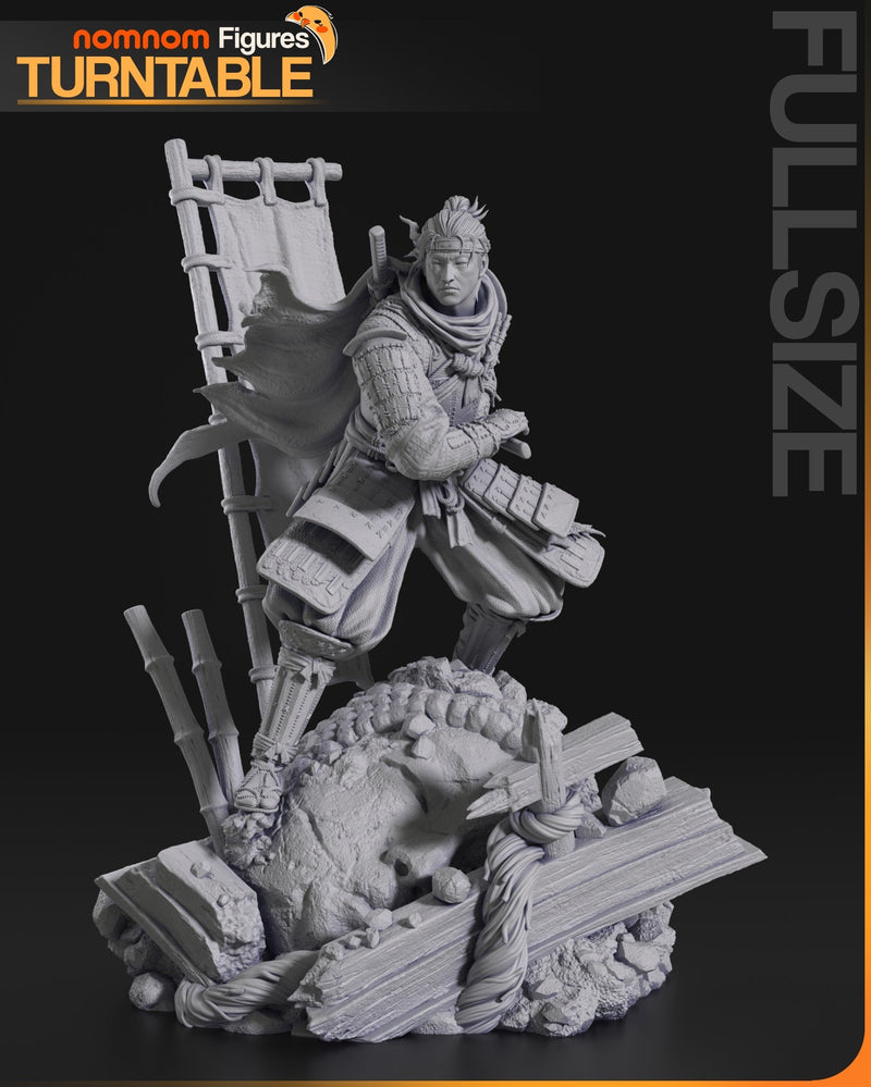 Jin Sakai - Ghost of Tsushima - 75mm, 1:10 Scale, Bust