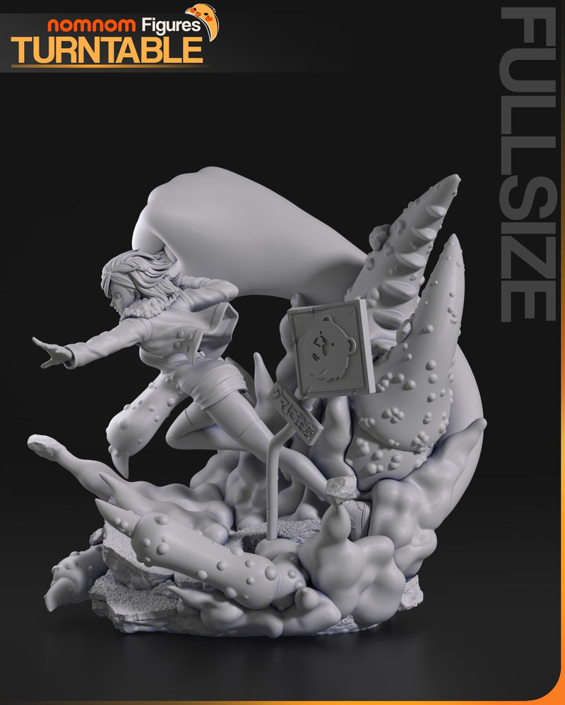 Momo Ayase - Dandadan - 75mm, 1:10 Scale, Bust