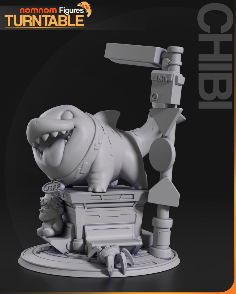Chibi Jeff the Shark - Marvel Rivals