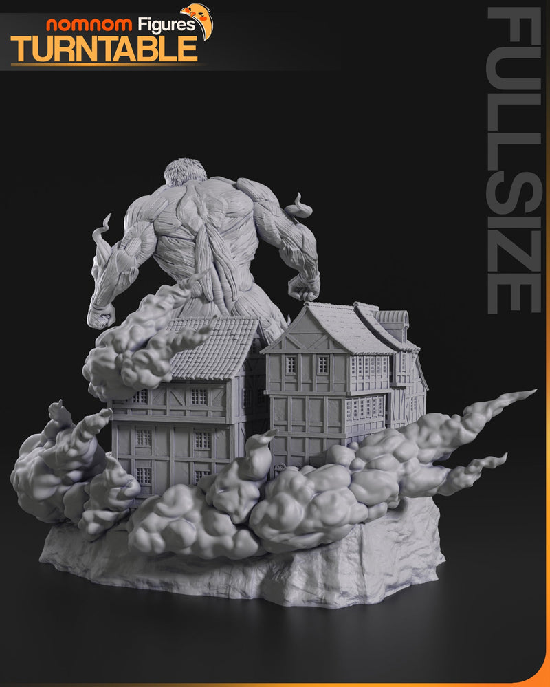 Armored Titan - Attack on Titan - 75mm, 1:10 Scale
