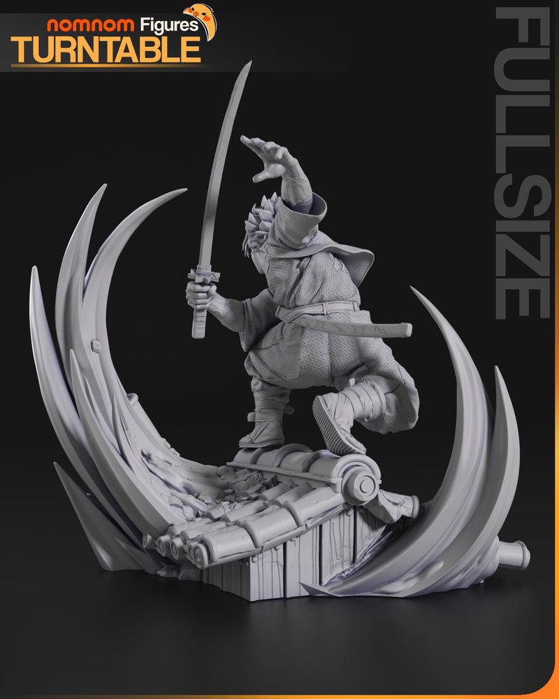 Sanemi - Demon Slayer / Kimetsu no Yaiba - 75mm, 1:10 Scale & Bust