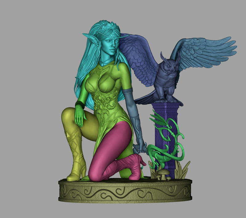 Tyrande Whisperwind - Warcraft (SFW/NSFW 18+ Only) - 1:6 Scale Figure