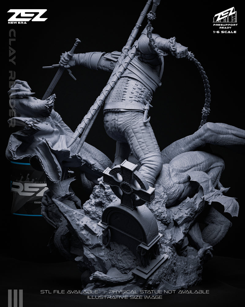 Geralt - The Witcher - 1:6 Scale Figure & Bust