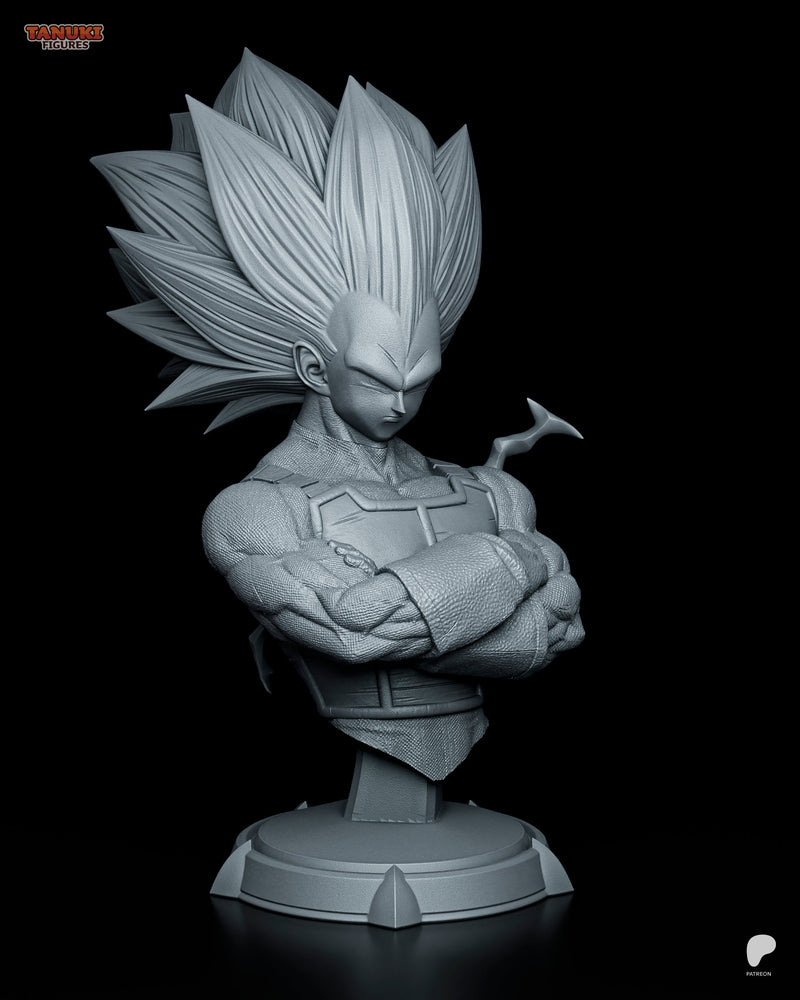 SSJ3 Vegeta - Dragonball - 1:6 Scale, Bust