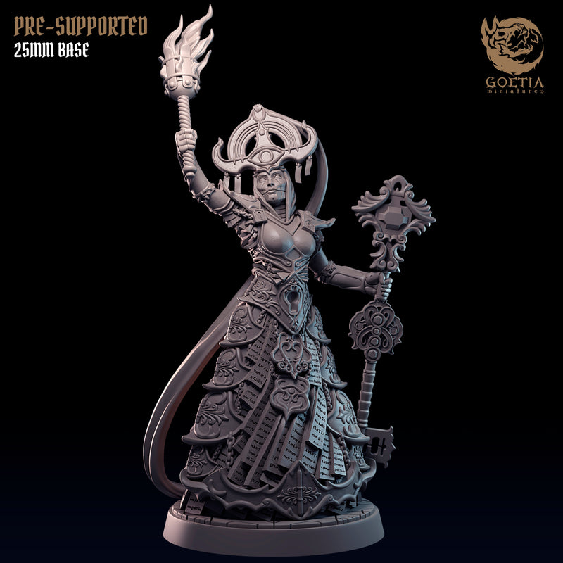 Knowledge Bearer, Vessel of Truth – Human Cleric – Miniature