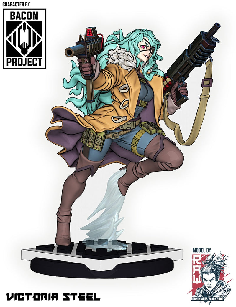 Victoria Steel - 54mm, 75mm Scale