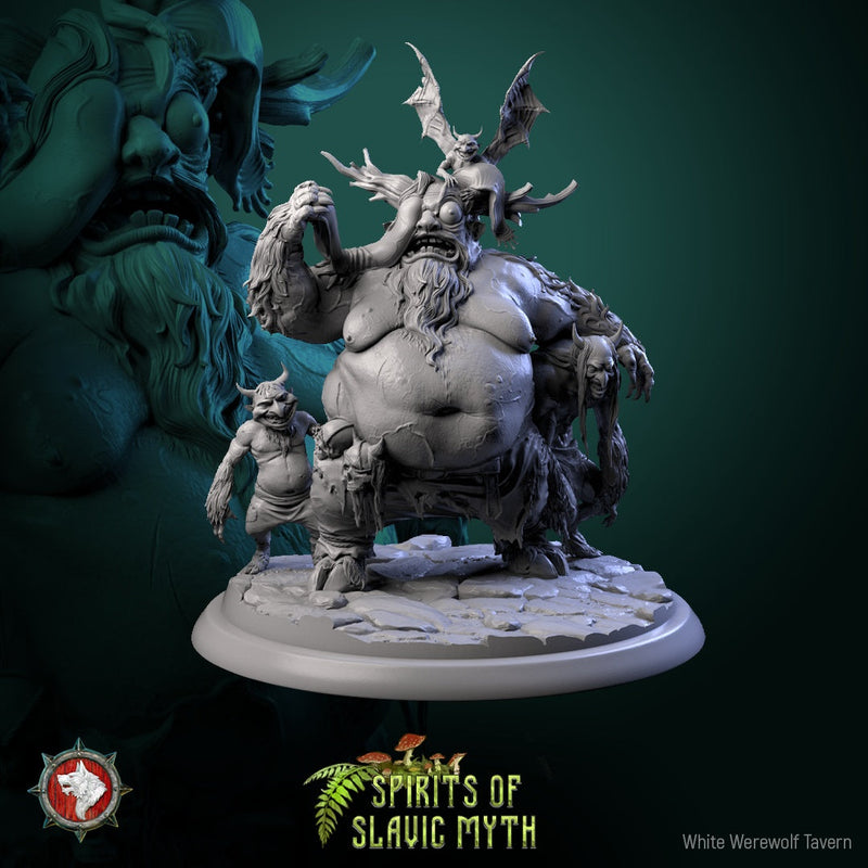 Viy – Slavic Demon Lord Miniature