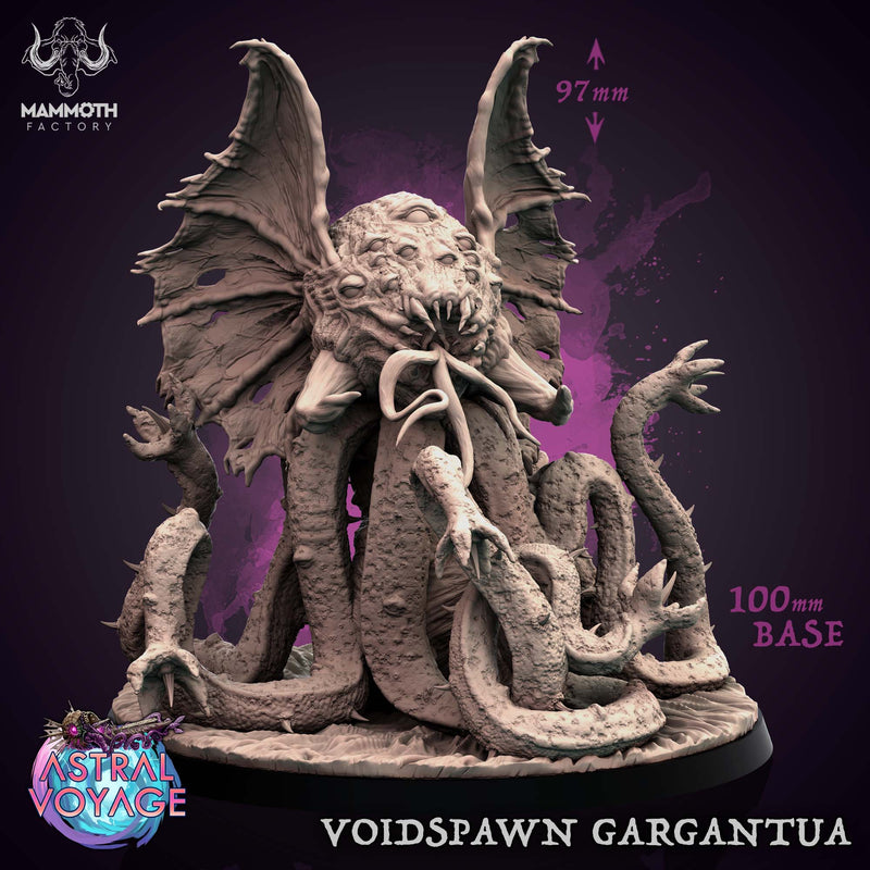 Voidspawn Garganthua – Neothelid Monster Miniature