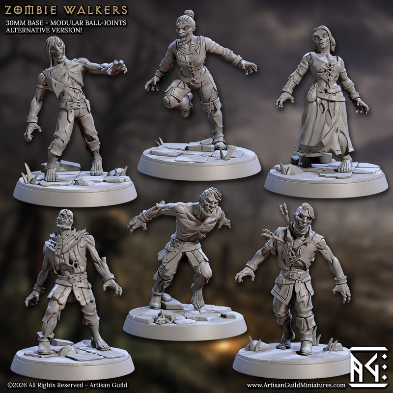 Zombie Walker – Dungeons & Dragons Monster – Resin Miniature