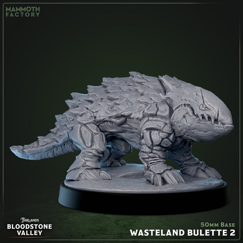 Wasteland Bulettes - Land Shark Monster Miniatures