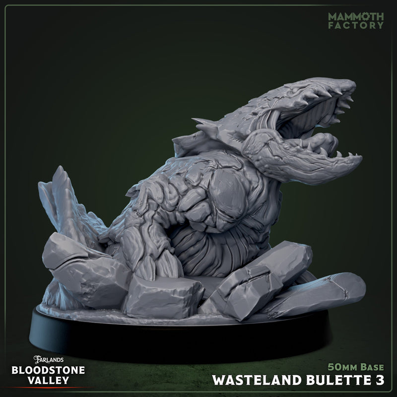 Wasteland Bulettes - Land Shark Monster Miniatures