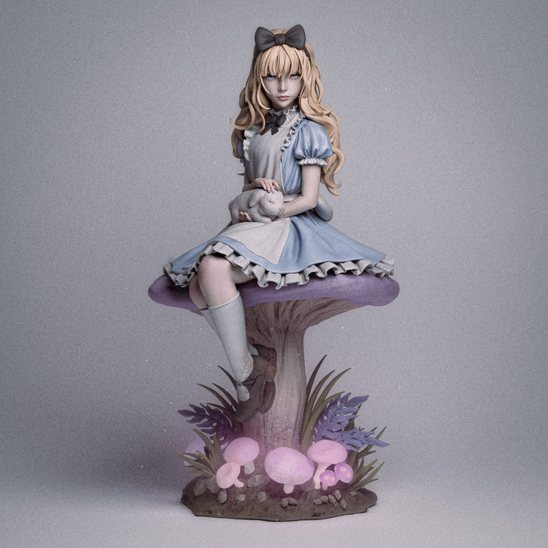 Alice - Alice in Wonderland - 1:6, 1:9 Scale Figures & Bust