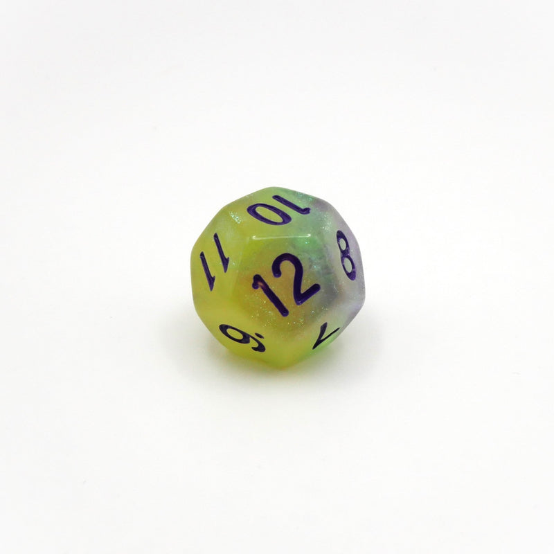 Witches' Living Brew - 7 Piece DnD Dice Set | Acrylic RPG Gaming Dice
