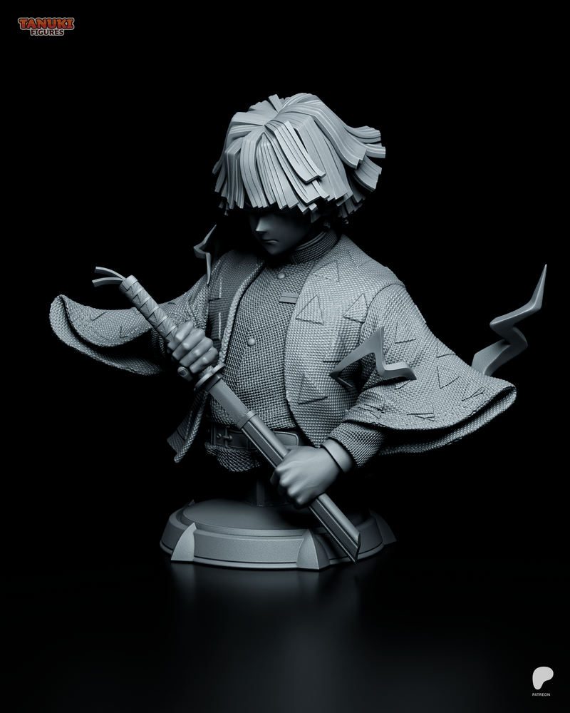 Zenitsu - Demon Slayer / Kimetsu no Yaiba - 1:6 Scale & Bust