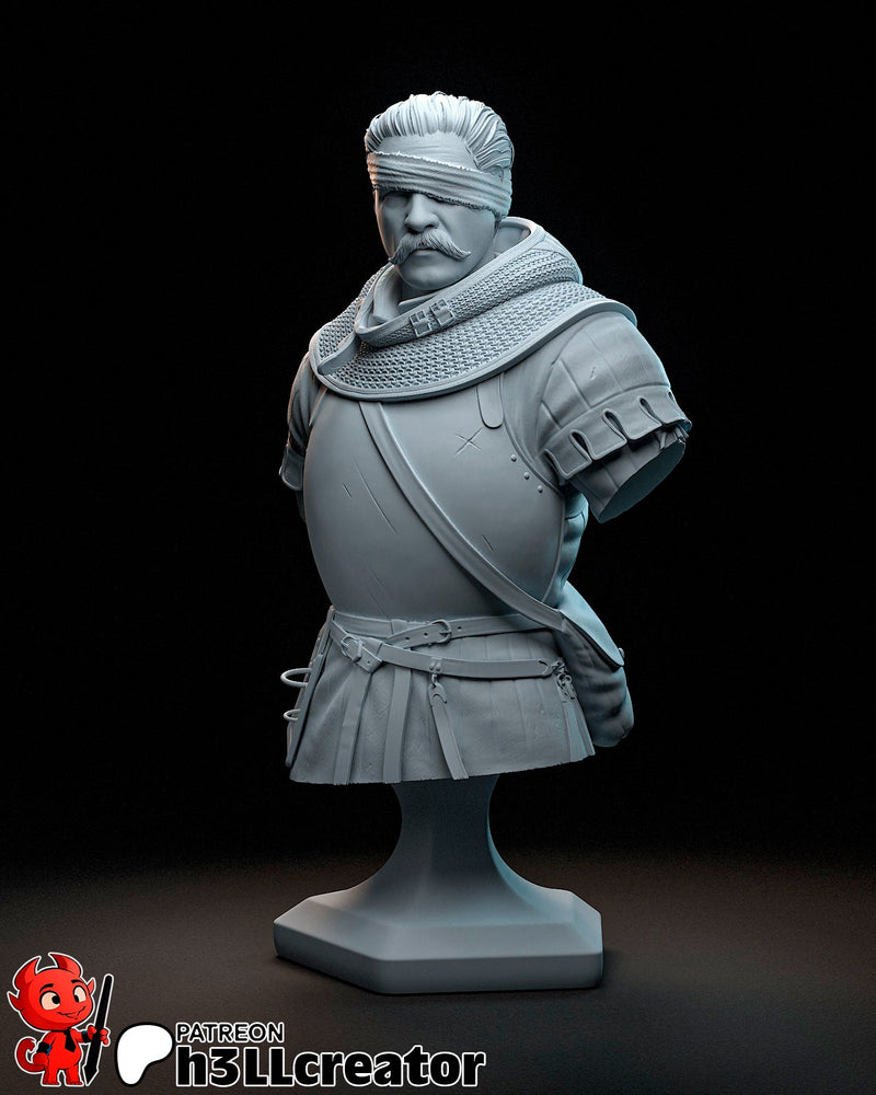 Jan Zizka - Deliverance, Kingdom Come -  1:8 Scale, Bust